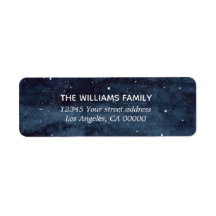 Etiqueta Vacaciones acuáticas de invierno con nevadas en la