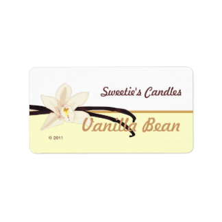 Etiqueta Vainilla Bean Labels