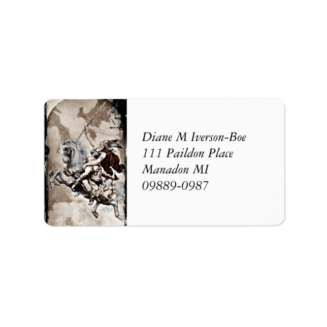 Etiqueta Valkyrie lleva héroe a Valhalla (Frente)