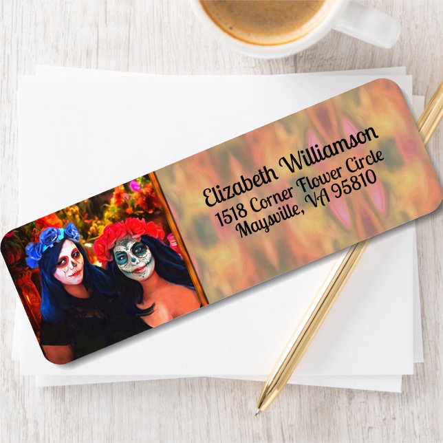 Etiqueta Vallarta Catrinas Flores & Velas 1718 Dirección (Subido por el creador)