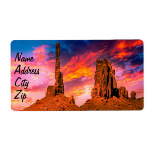 Etiqueta Valle del Monumento