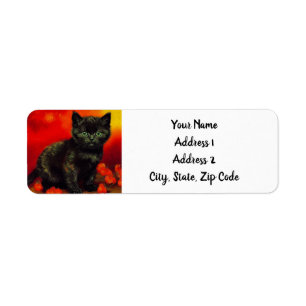 Etiqueta Van Gogh Black Kitten