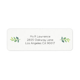 Etiqueta Vegetación acuática deja oliage