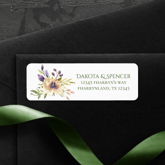 Etiqueta Vegetación de Anemone | Dirección del Boda floral  (Subido por el creador)