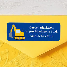 Etiqueta Vehículo de construcción Niños Blue Kids Dirección