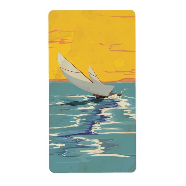 Etiqueta Vela (Frente)