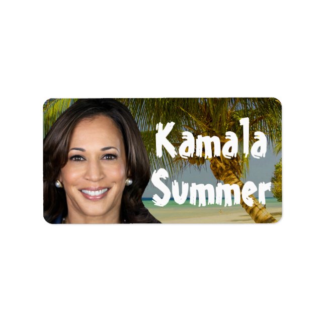 Etiqueta Verano de Kamala 2024 (Frente)