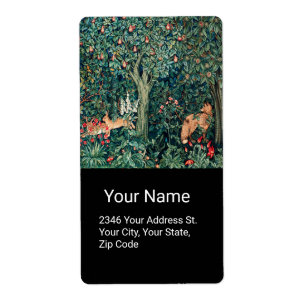 Etiqueta VERDAD, ANIMALES FORESTALES Hares, Fox, Floral Ver