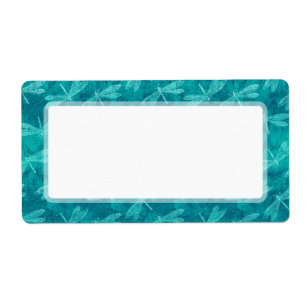 Etiqueta Verde azulada libélula verde danza amante de la n