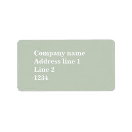Etiqueta Verde claro