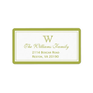 Etiqueta Verde clásico