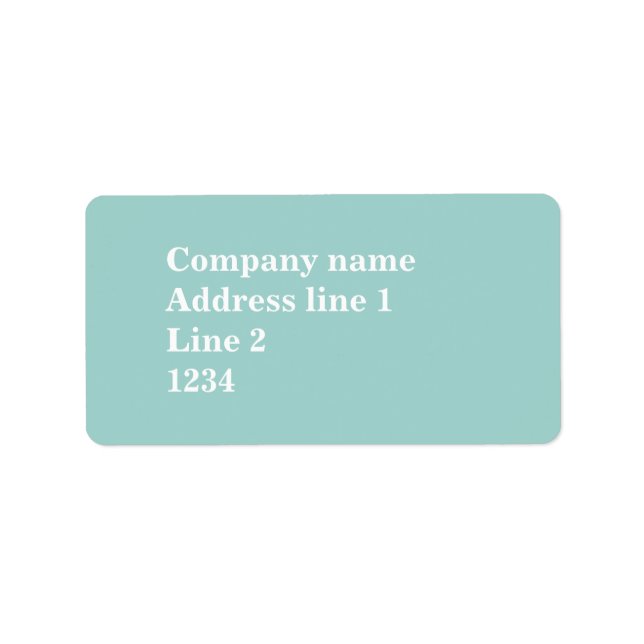 Etiqueta Verde de la mimbre (Frente)