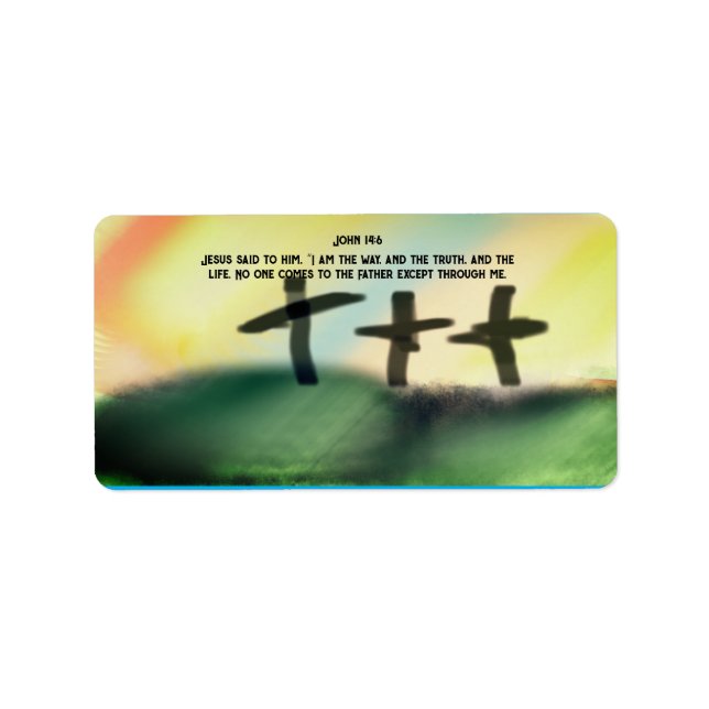 Etiqueta Vía de Jesús (Frente)