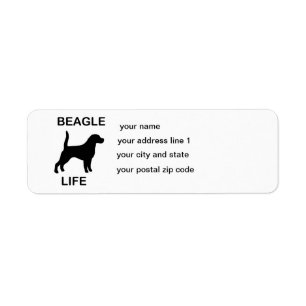 Etiqueta Vida beagle