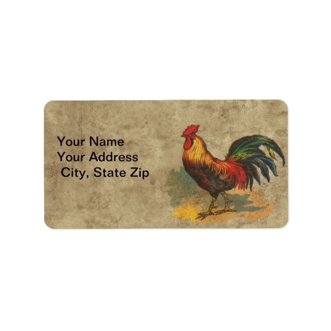 Etiqueta Vida de la granja (Frente)