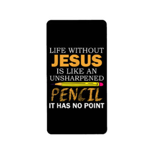 Etiqueta Vida sin Jesús Graciosa Religiosidad Cristiana