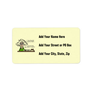 Etiqueta Vida y humor tequila