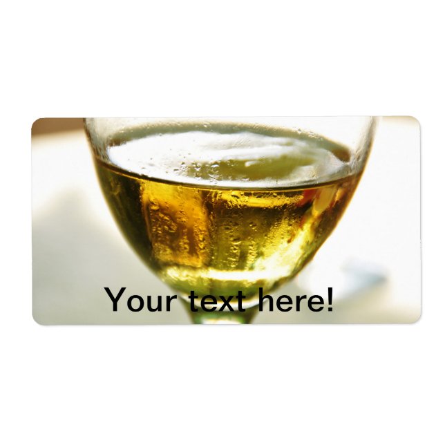 Etiqueta Vidrio de cerveza (Frente)