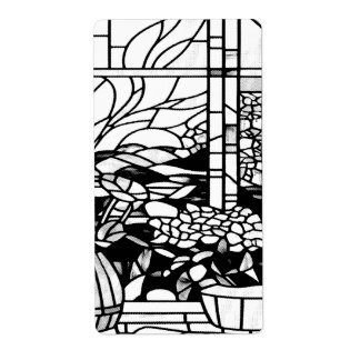 Etiqueta Vidrio de Jardín Pintado
