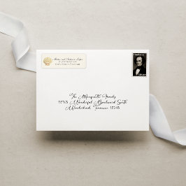 Etiqueta Vieira de época Boda de una sola concha