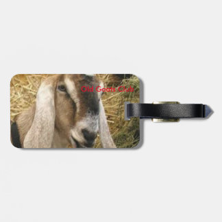 Etiqueta vieja del club de las cabras