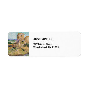 Etiqueta Vincent van Gogh - El viejo molino