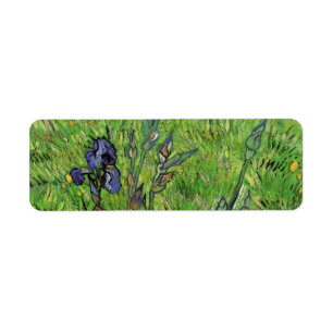 Etiqueta Vincent van Gogh - Iris