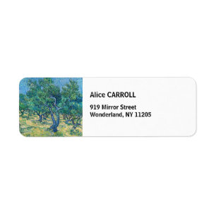 Etiqueta Vincent van Gogh - Olivar