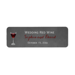 Etiqueta Vino Boda de Vino Vintage Lace