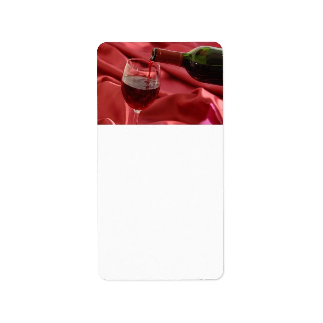 Etiqueta Vino Rojo (Frente)