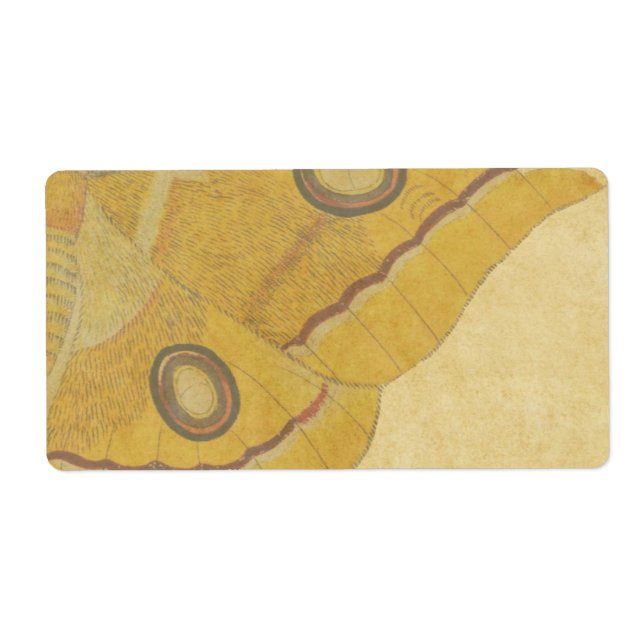 Etiqueta Vintage Moth (Frente)