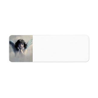Etiqueta Vintage Victorian Photo Angel