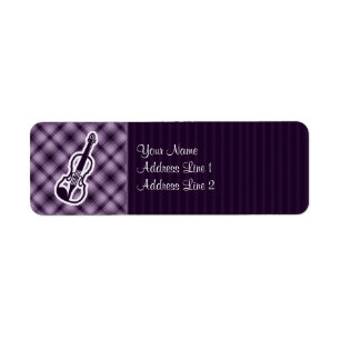 Etiqueta Violín púrpura