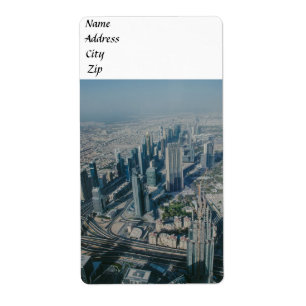 Etiqueta Vista Burj Khalifa, Dubai