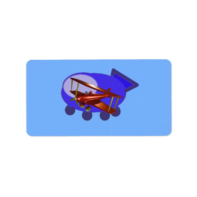 Etiqueta Volando juntos (Frente)