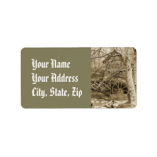 Etiqueta Volante de agua de cosecha