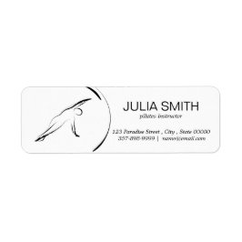 Etiqueta Volante de plegado lateral del pilar