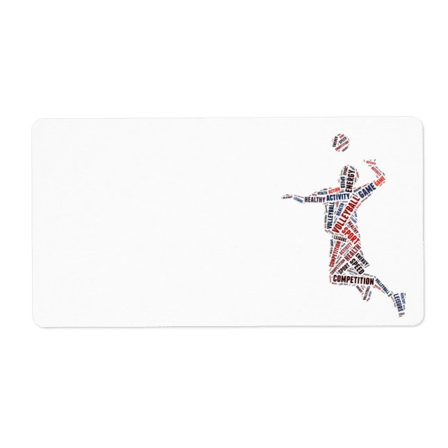 Etiqueta Voleibol (Frente)