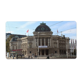 Etiqueta Volkstheater Vienna Austria