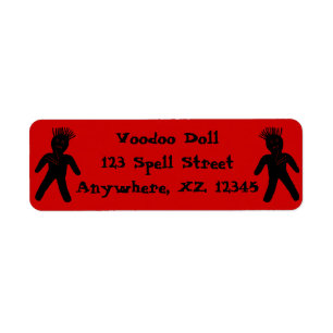 Etiqueta Voodoo Doll