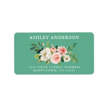 Watercolor Pink Floral Greeneration Neo Mint Direc