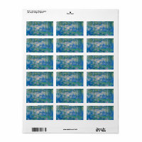 Waterlilies, 1916-1919, por Claude Monet