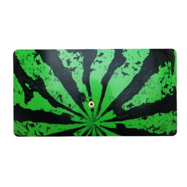 Etiqueta Watermelon Football / Soccer Ball (Frente)