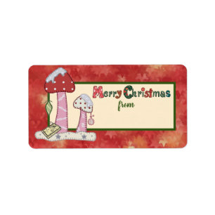 Etiqueta Weihnachtsstickbild