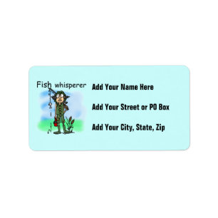 Etiqueta Whisperer de los pescados