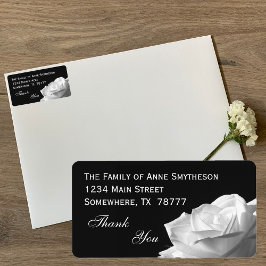 Etiqueta White Rose Gracias