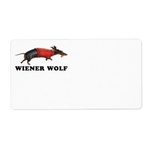 Etiqueta Wiener Wolf Book Plate
