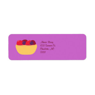 Etiqueta Wildberry Tart