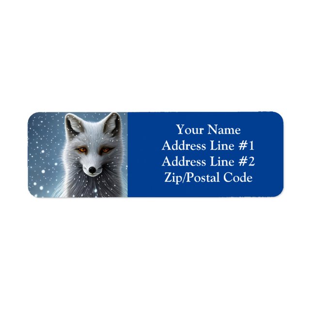 Etiqueta Wilderness Artic Fox (Frente)