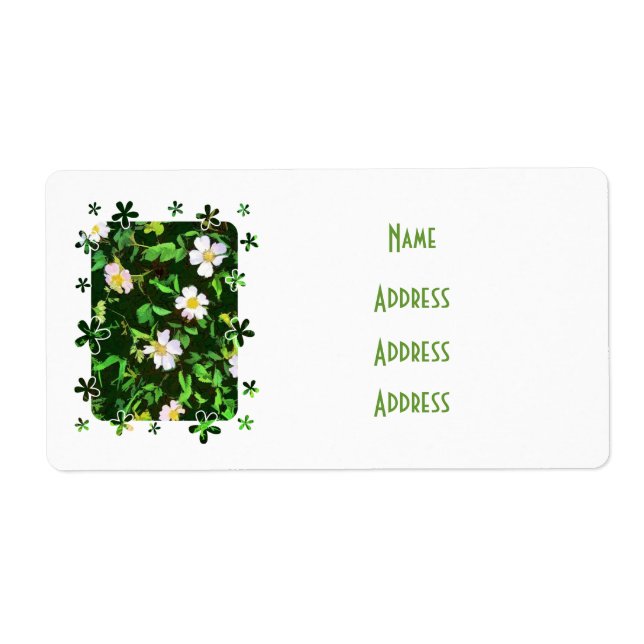 ETIQUETA WILDFLOWERS (Frente)